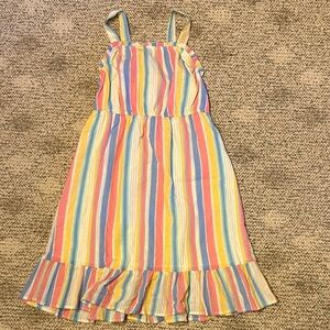 Epic Threads Multicolor Striped Kids Dress